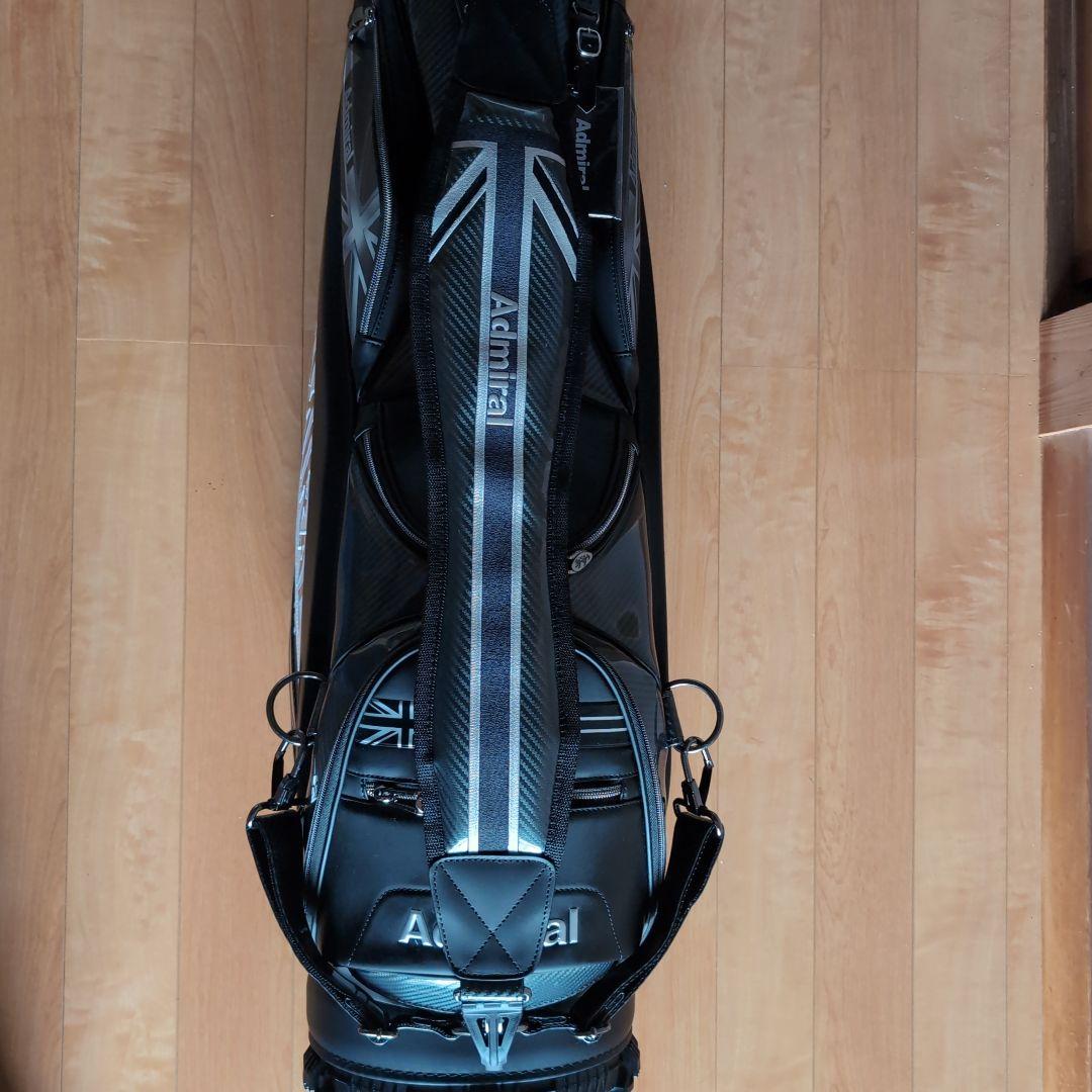 ADMRIAL ブラック ゴルフバッグ
