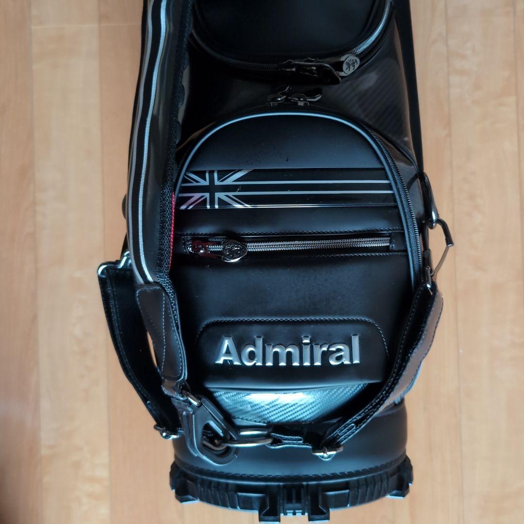 ADMRIAL ブラック ゴルフバッグ