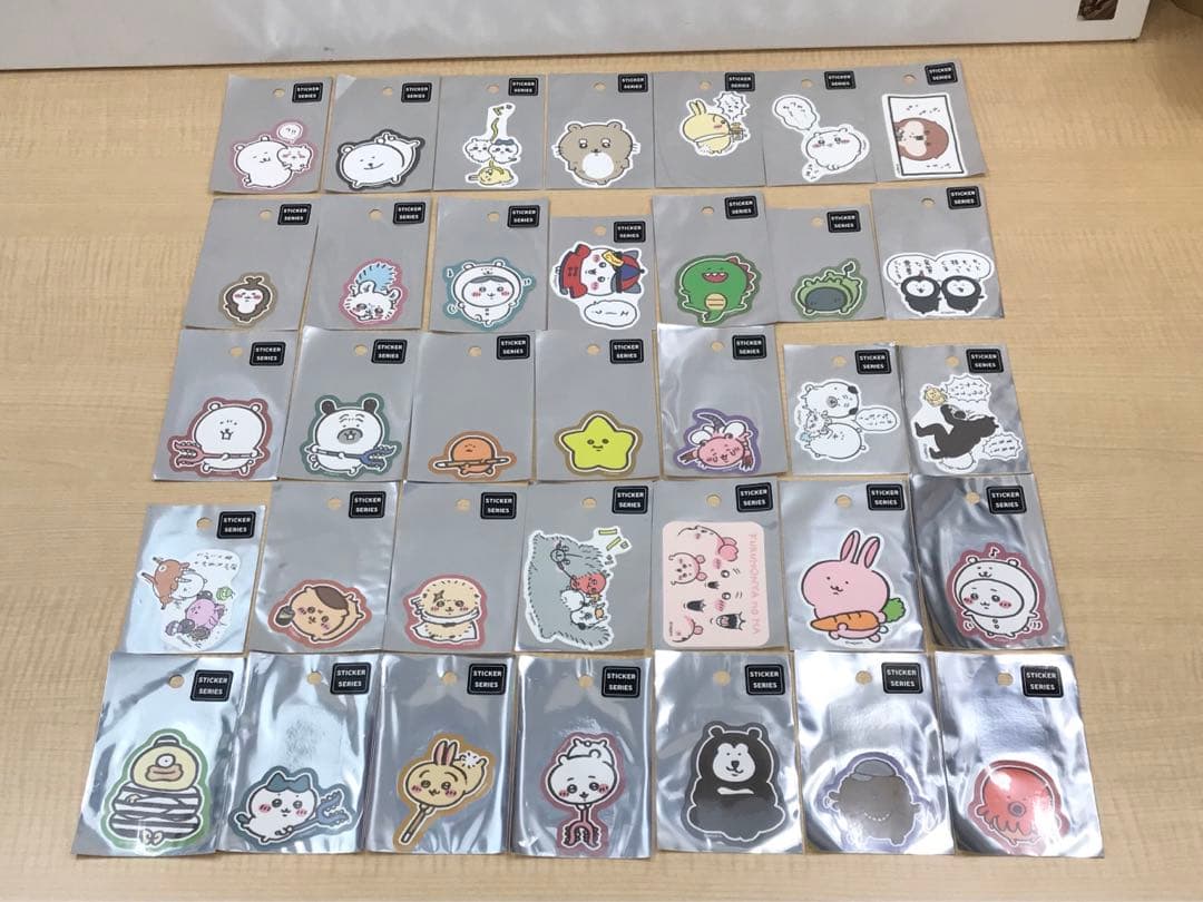 ❶ナガノキャラクターズ スマホに貼れるサイズのステッカー まとめ売り