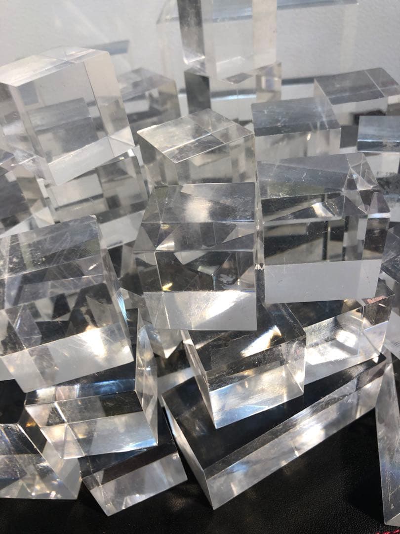 ディスプレイ アクリル　ディスプレイ用品　64個まとめ売り　キューブ