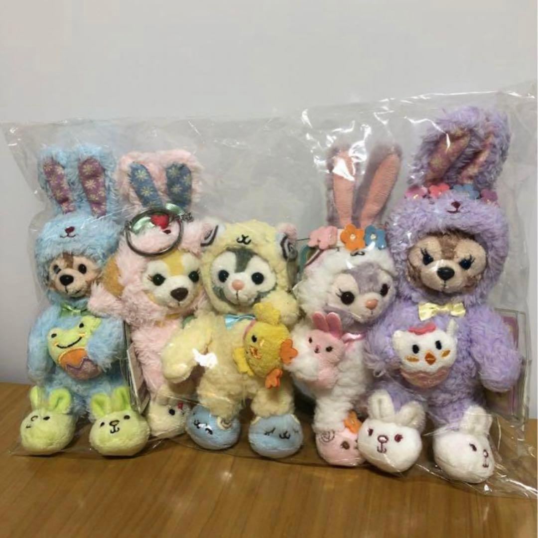 香港ディズニー　ぬいぐるみキーチェーン