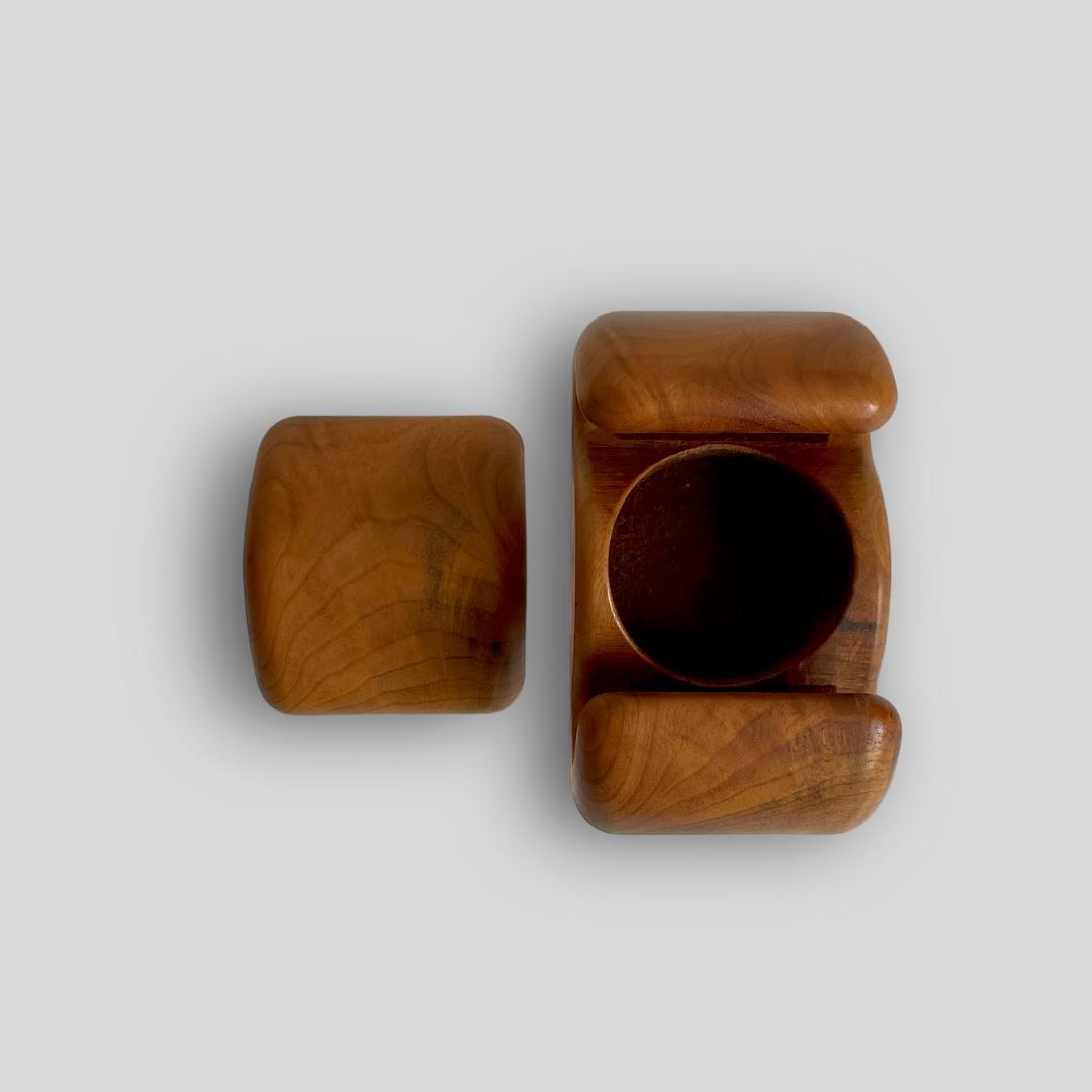 米国製【Fred & Marilyn Buss】パズル アートオブジェ 小物入れ