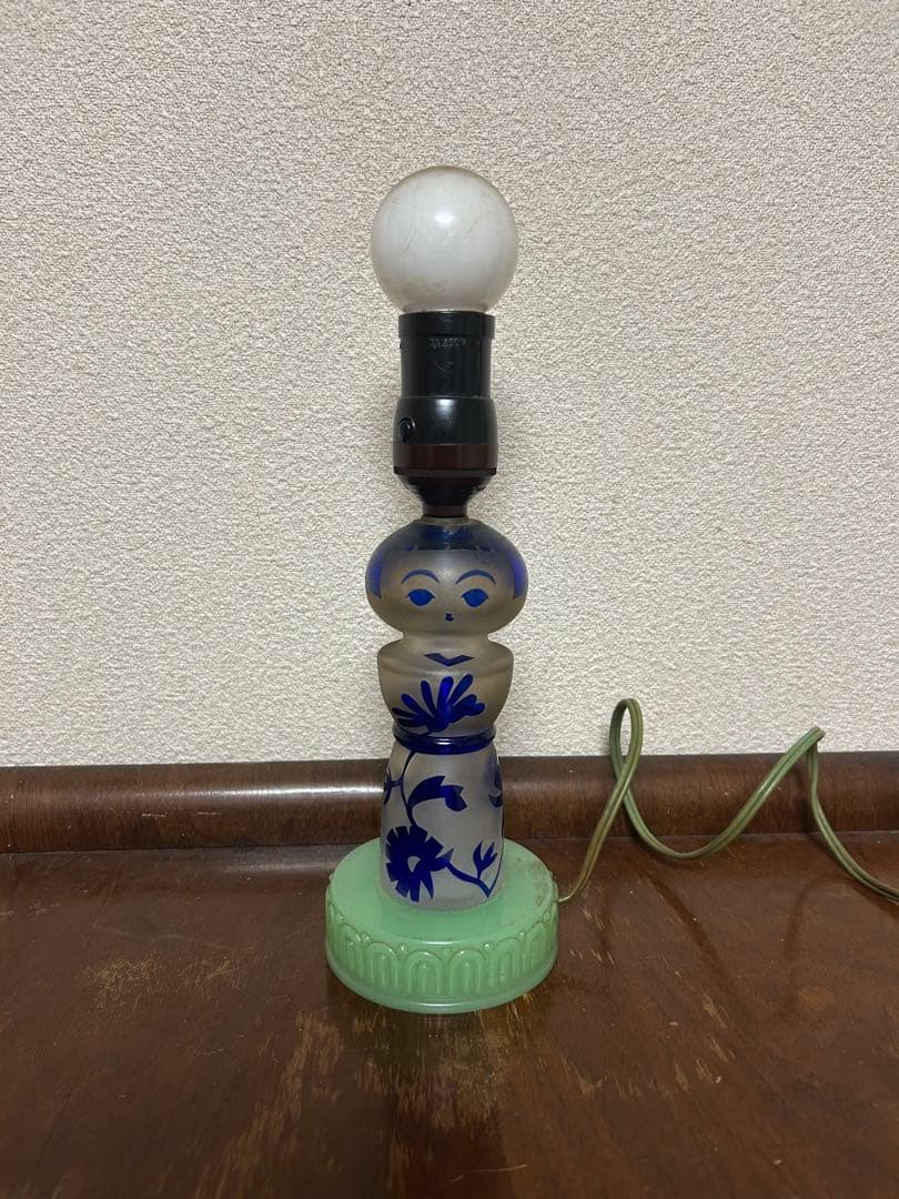 こけし電気スタンド【アンティーク】