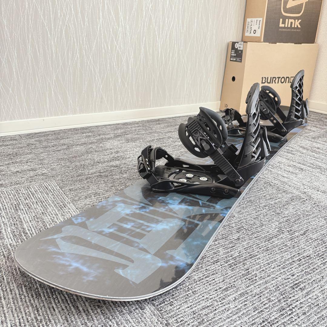 60超美品❗️超豪華❗️眞空雪板等/侍モデル メンズスノーボードセット★155cm