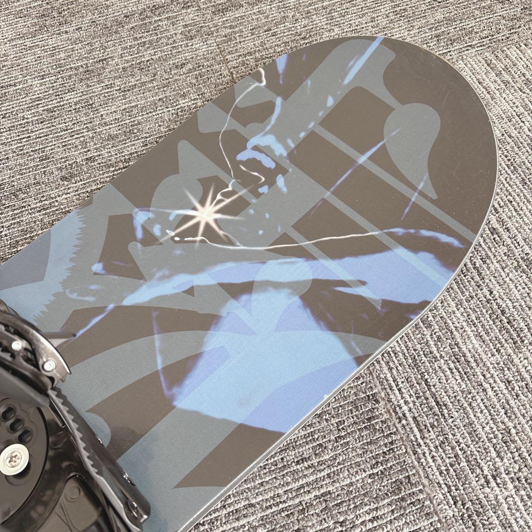 60超美品❗️超豪華❗️眞空雪板等/侍モデル メンズスノーボードセット★155cm