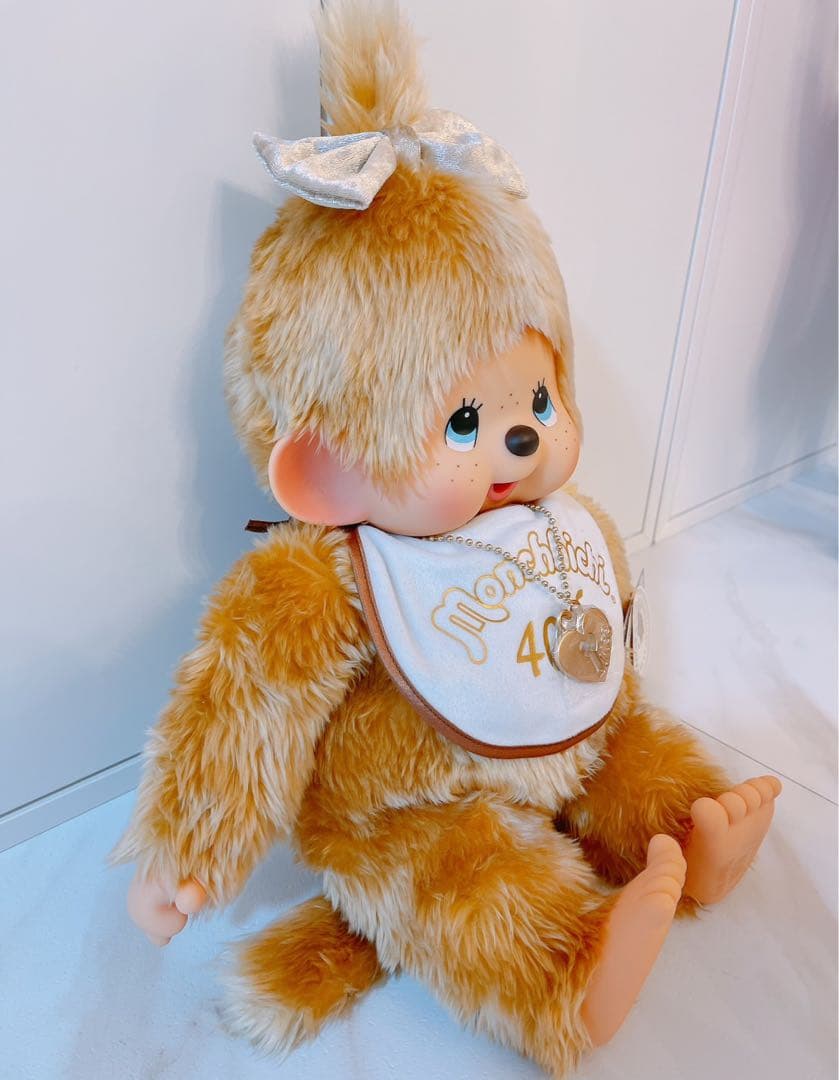 ゴールドモンチッチ　40周年限定タグ付　L セキグチ