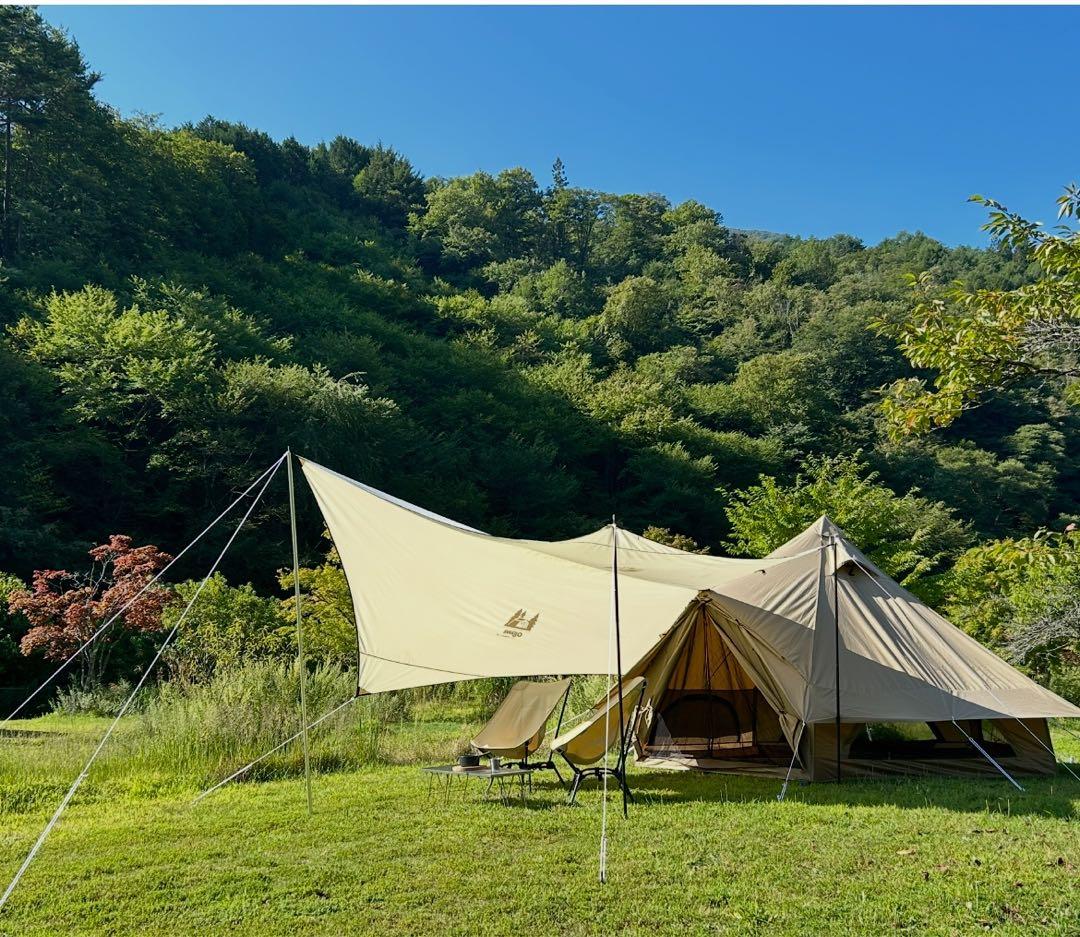 【美品・使用2回】グロッケ8 T/C フルセット｜PVCシート＋グランドマット付