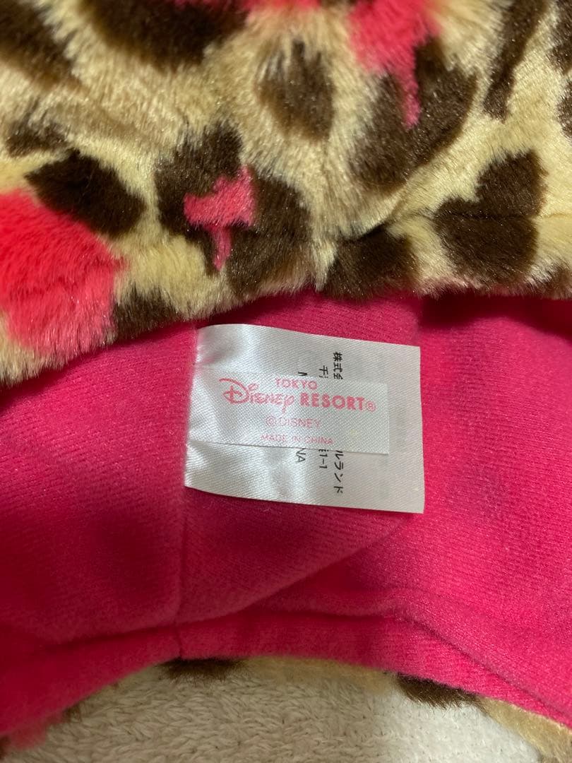 ディズニー　ミニー　ヒョウ柄　カチューシャ　ファンキャップ レオパード　セット