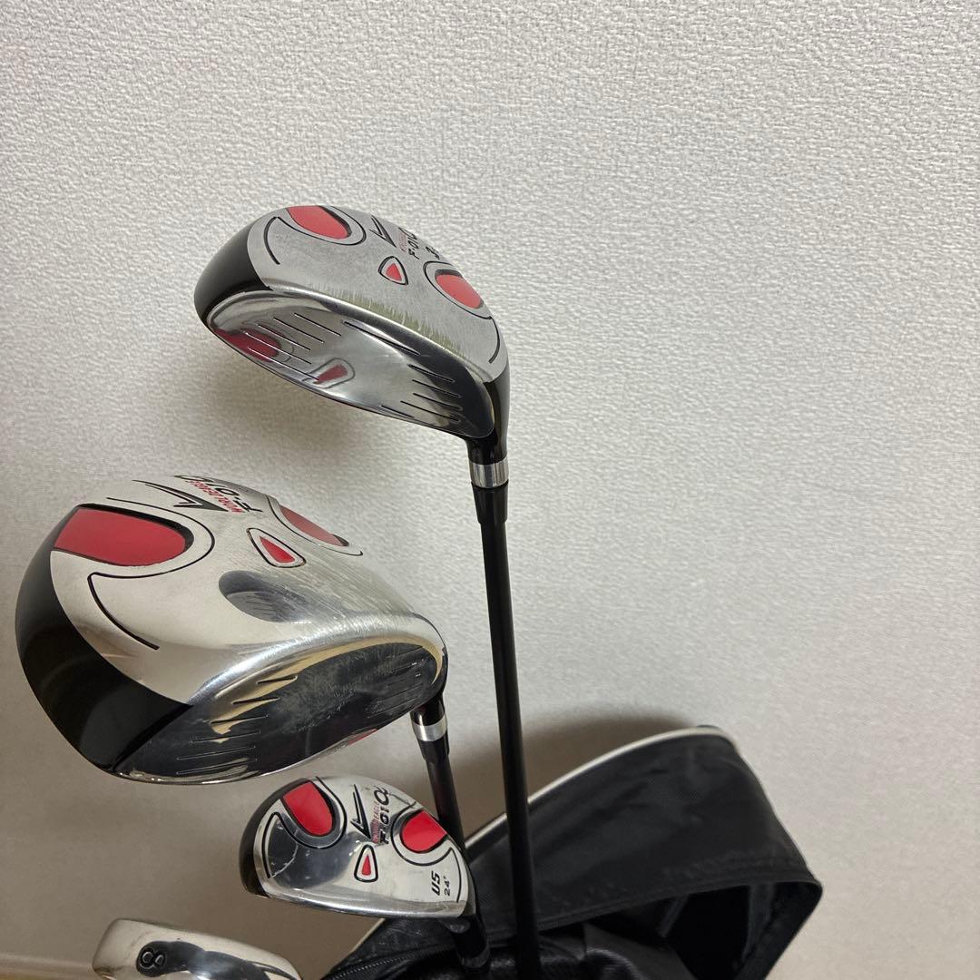 レフティ左利き用　WORLD EAGLE F-01α ゴルフクラブセット　10本