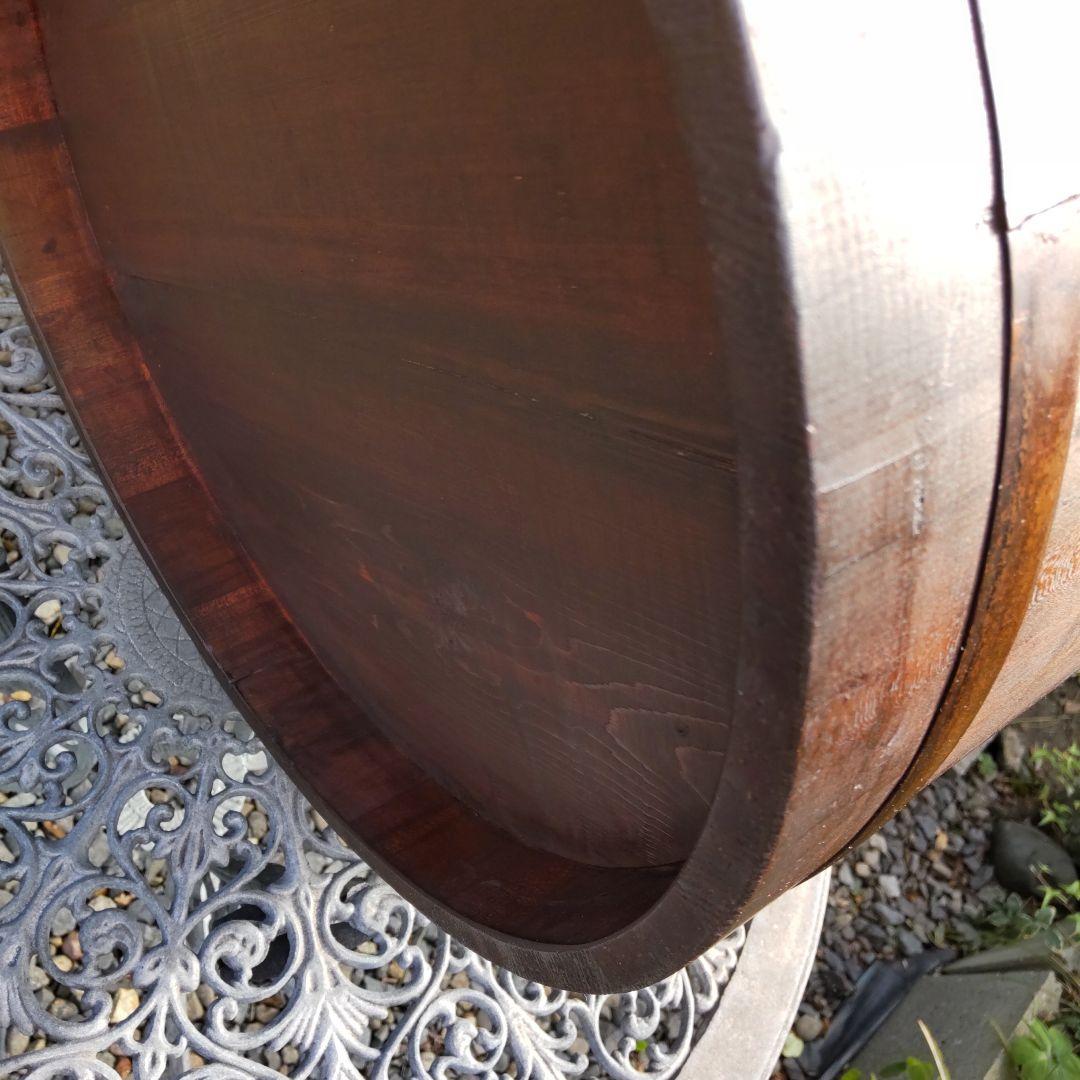 【サントリー】木製　 ワイン樽　プランター 樽型　ビンテージ