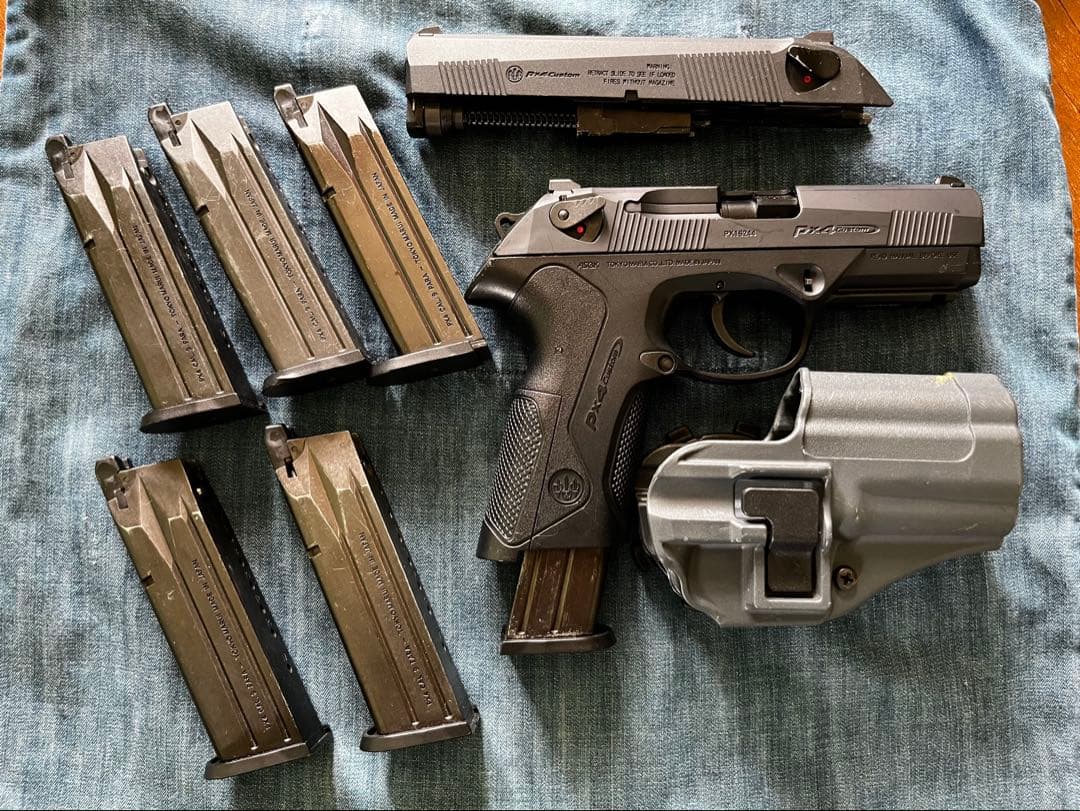 マルイPX4 Storm ガスブローバック6マガジン 他おまけ付き❗️