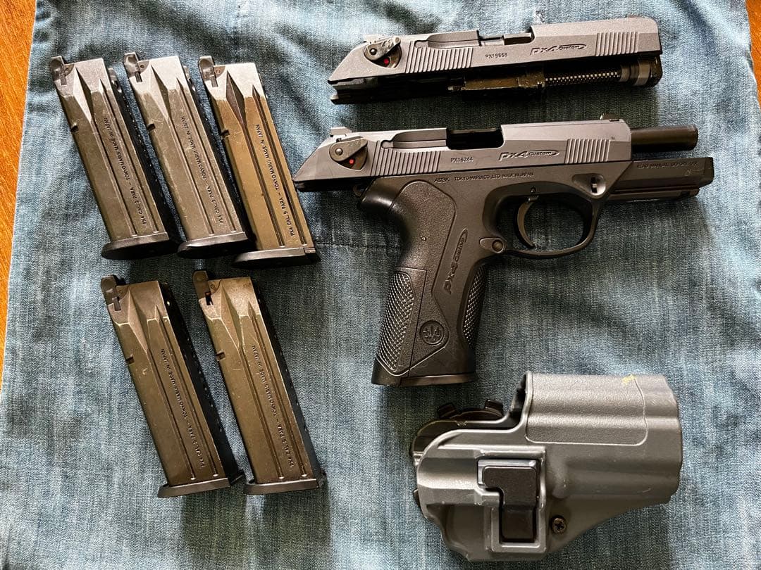 マルイPX4 Storm ガスブローバック6マガジン 他おまけ付き❗️