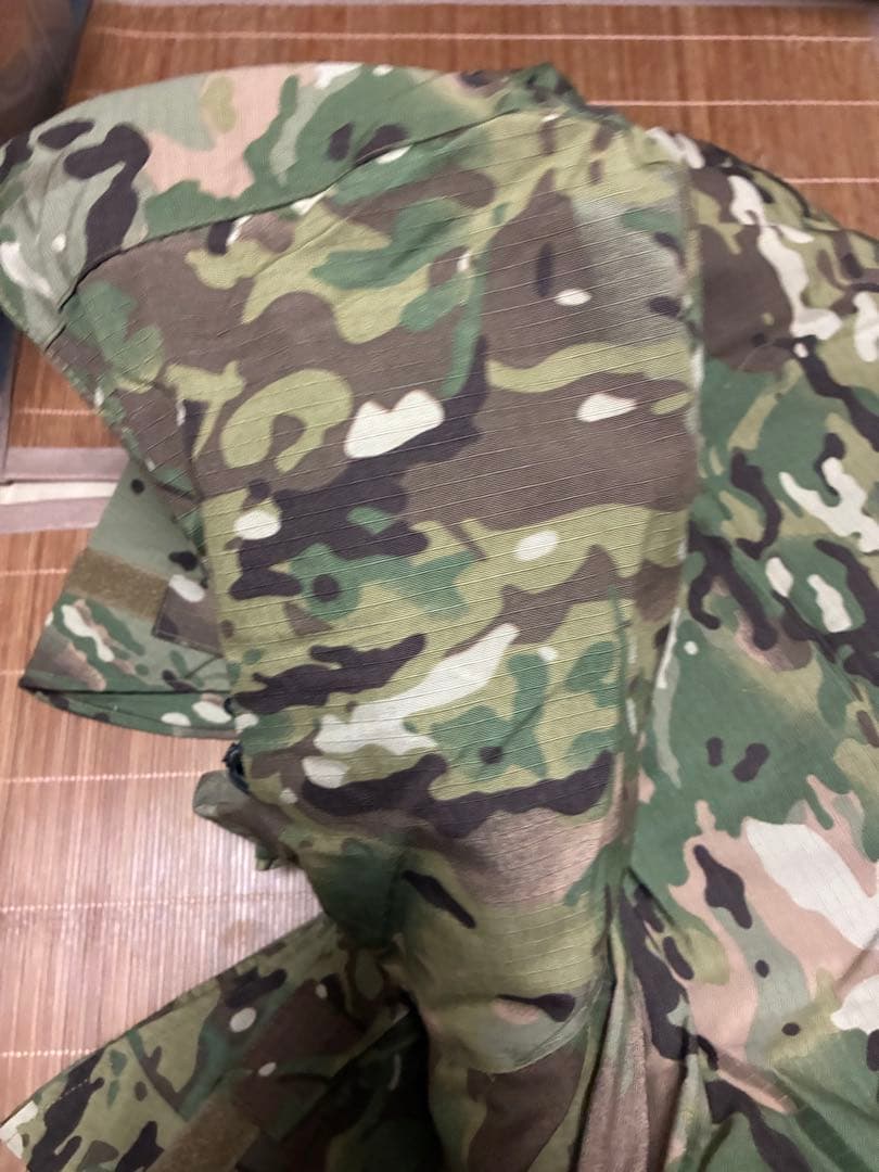 未使用極暖ロシア軍北朝鮮軍仕様防寒服内綿ブラックアルミマルチカム日本稀少品