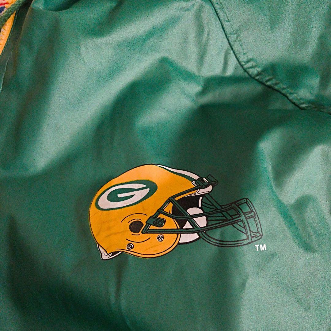 NFL Green Bay Packers フード付きジャケット　ビンテージ　Ｌ