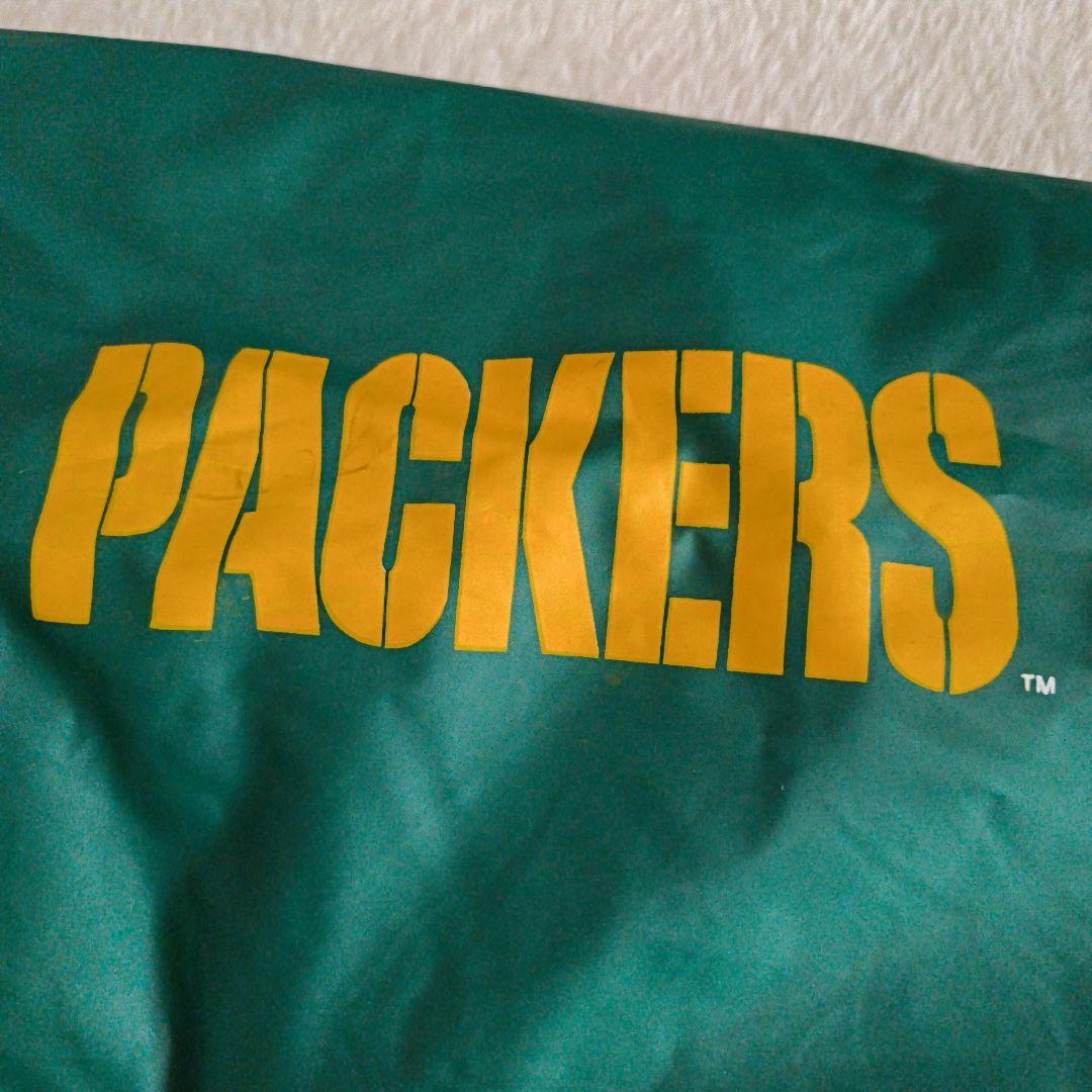 NFL Green Bay Packers フード付きジャケット　ビンテージ　Ｌ