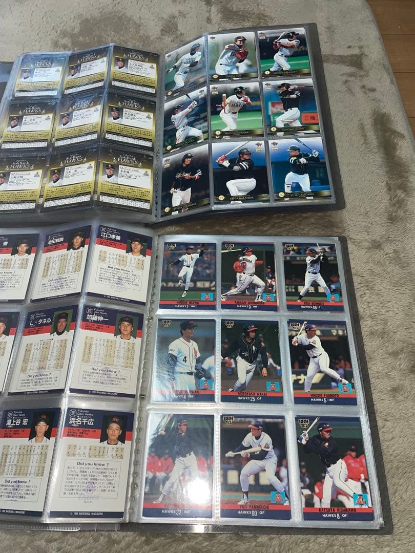 野球カード　南海　ダイエー　ソフトバンク　1991〜2008 1086枚　現状品