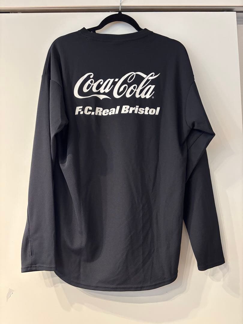 F.C.R.B. エフシーアールビーコカコーラ ロングスリーブ ツアーロンT