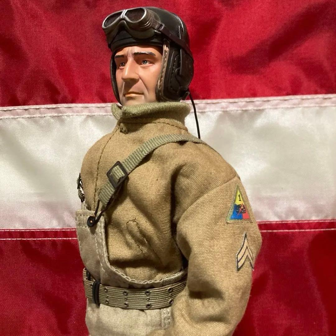 ドラゴンモデルズ製1/6米陸軍　第1機甲師団戦車クルー(箱無し2体セット)