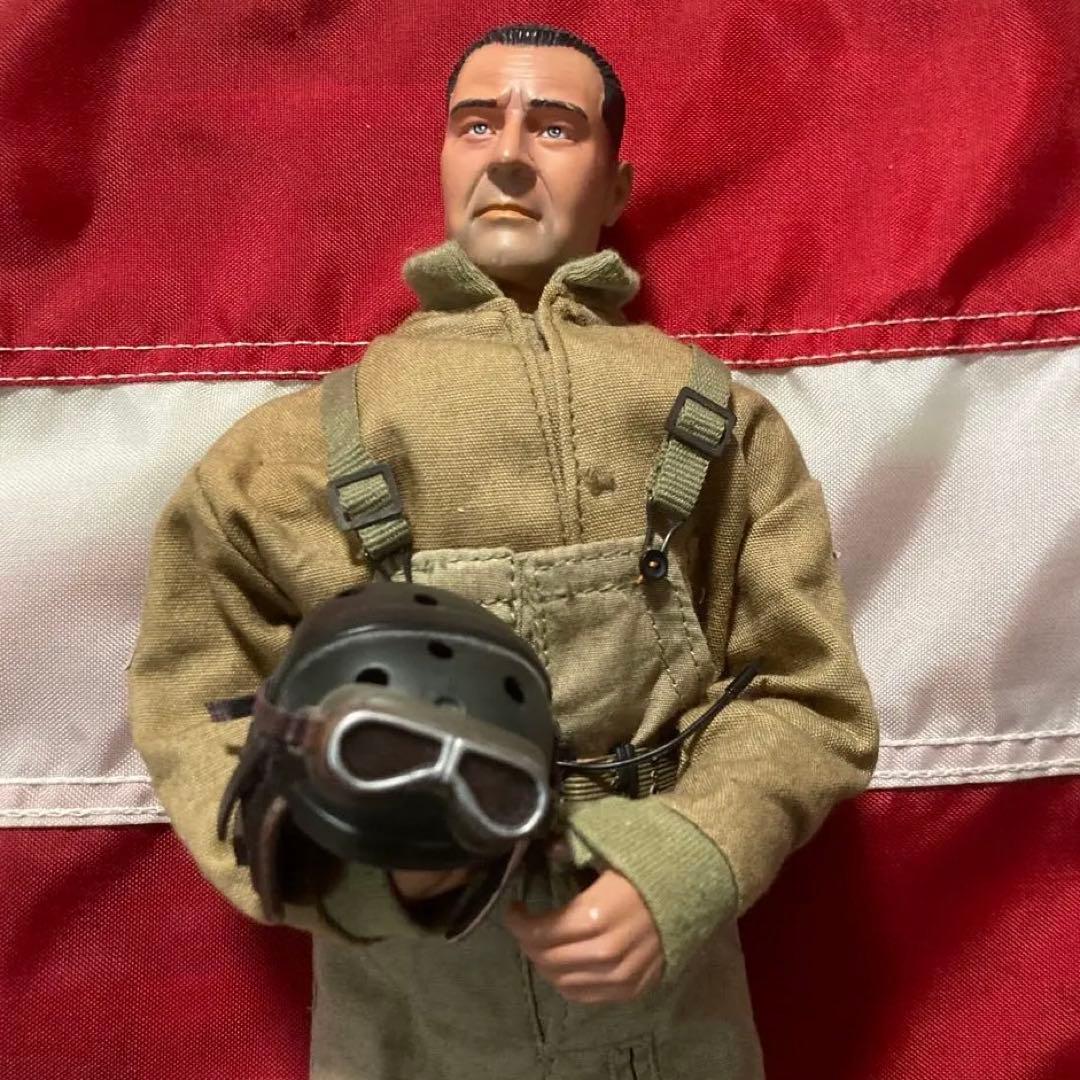 ドラゴンモデルズ製1/6米陸軍　第1機甲師団戦車クルー(箱無し2体セット)