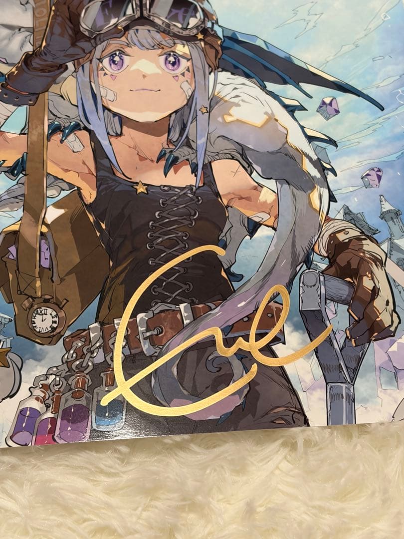 あ*様 Eve UNDERCOVERくじ I賞　ジャケットポスター　直筆サイン入