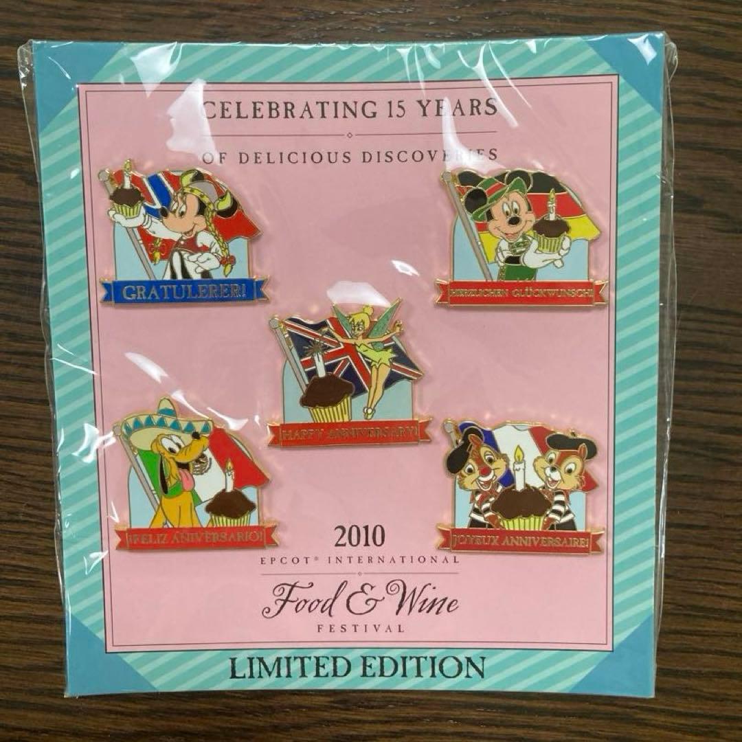 海外ディズニー　WDW チップとデール　ミッキー ミニー　ティンク　ピン　限定