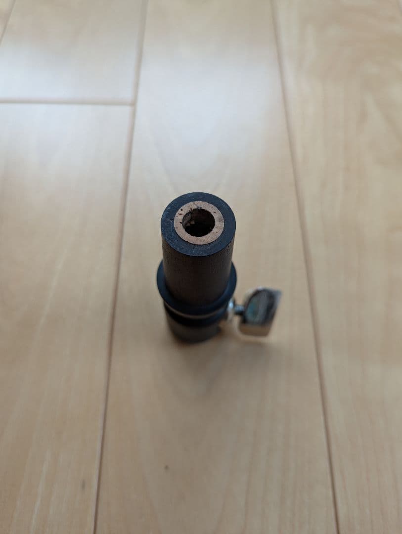 チェロ　黒檀製10mm用エンドピンソケット　直径25mm