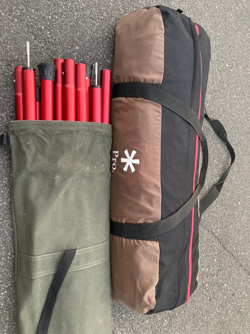 スノーピーク ヘキサエヴォ Pro. TP-250 ポール付き