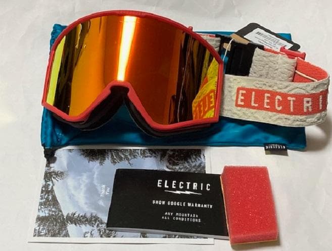 KD エレクトリック KLEVELAND EK1 RED CHR ゴーグル