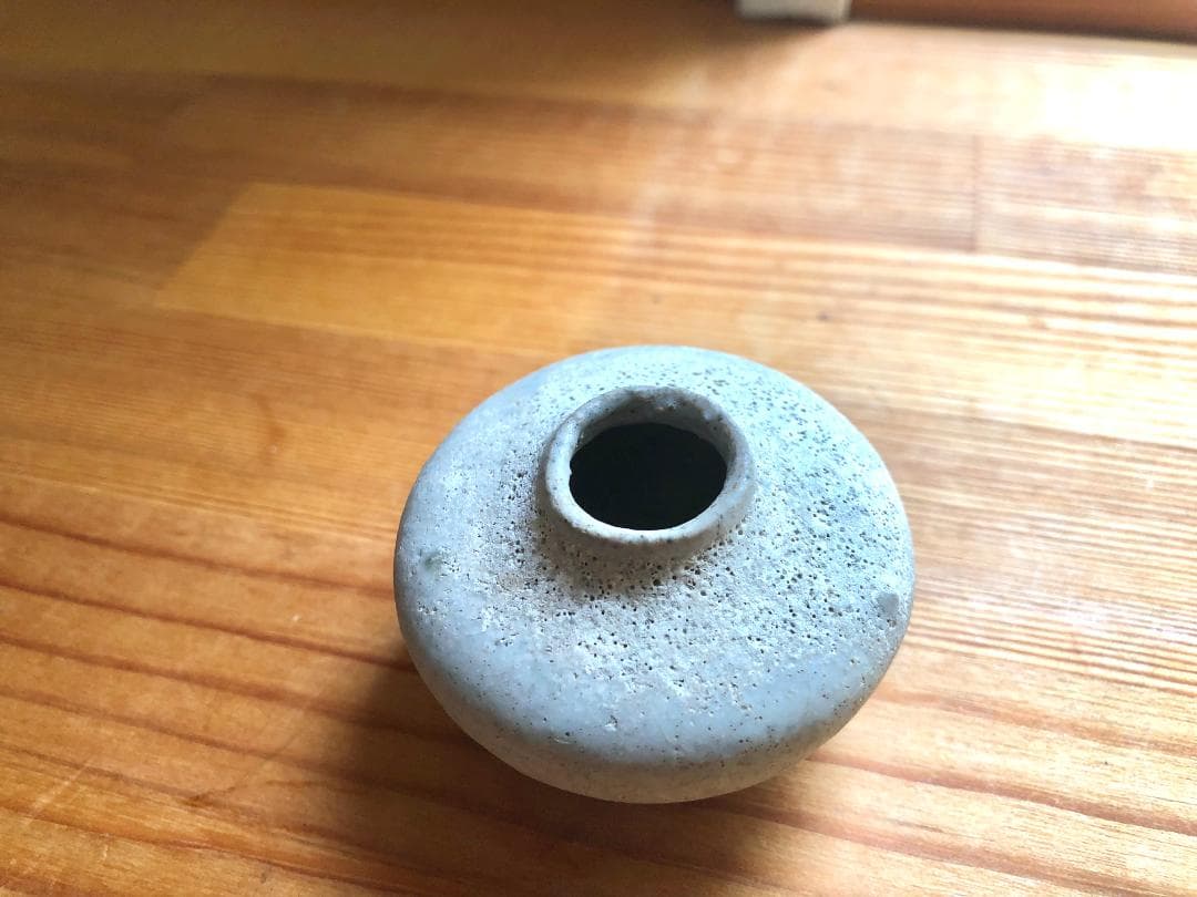 【タイ・骨董】宋胡録（スンコロク）白釉 小壺（1301年~1600年）