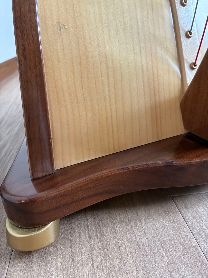 青山ハープ　NON PEDAL HARP 34S(WN)