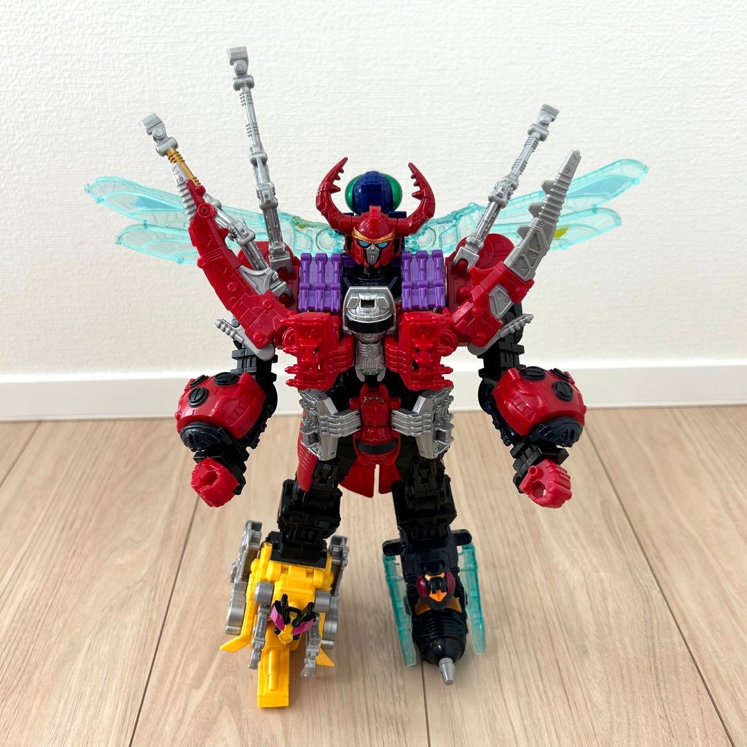 王様戦隊 DXキングオージャー タランチュラナイト　3大シュゴッド 現状品