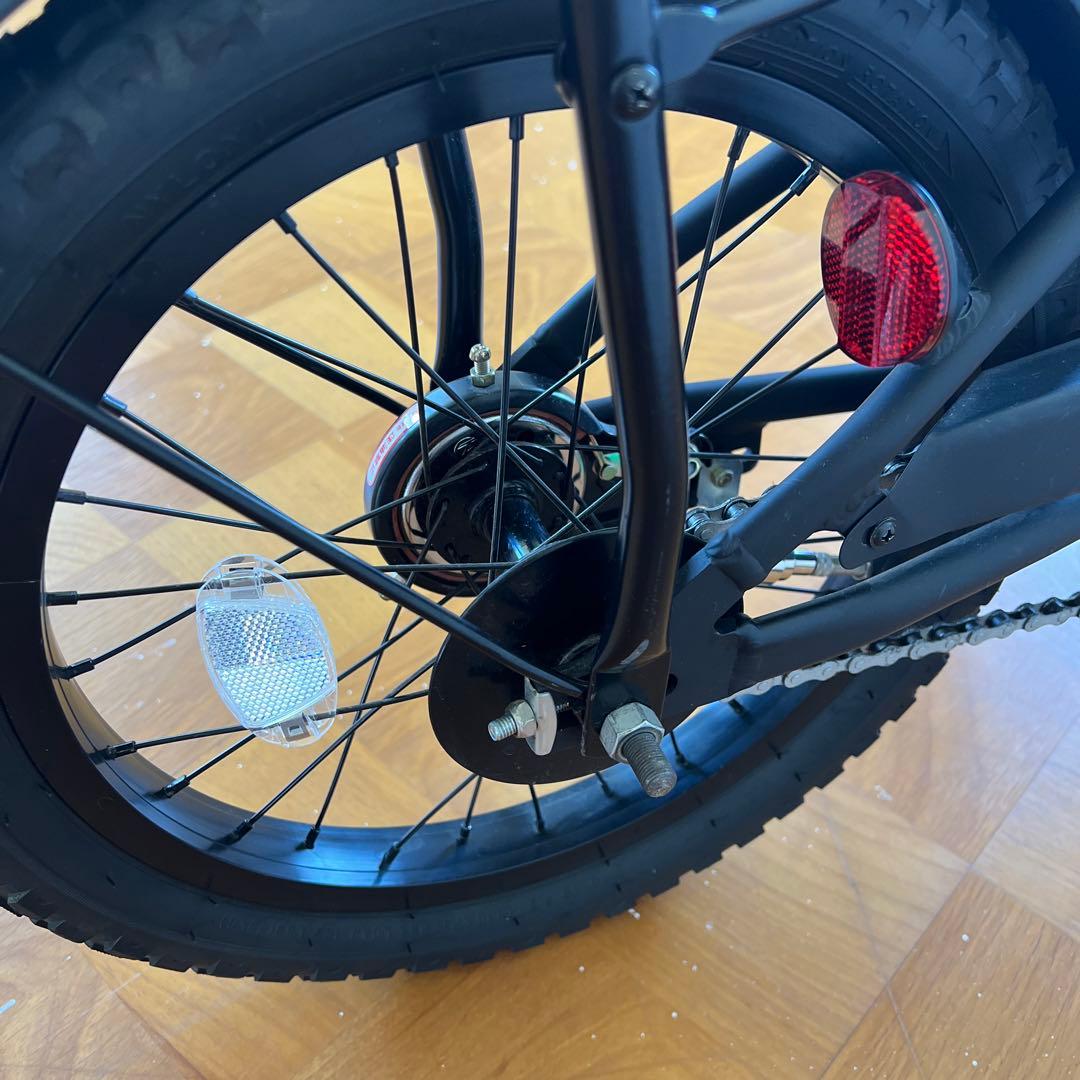 the PARK ビーチクルーザー　マットブラック16インチ