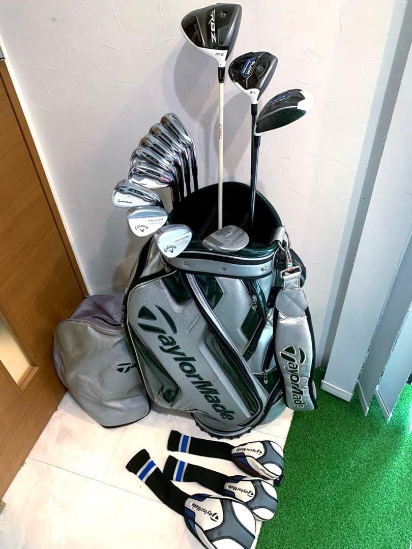 豪華　テーラーメイド　ゴルフクラブ 本格フルセット　SLDR RBZ プロバッグ