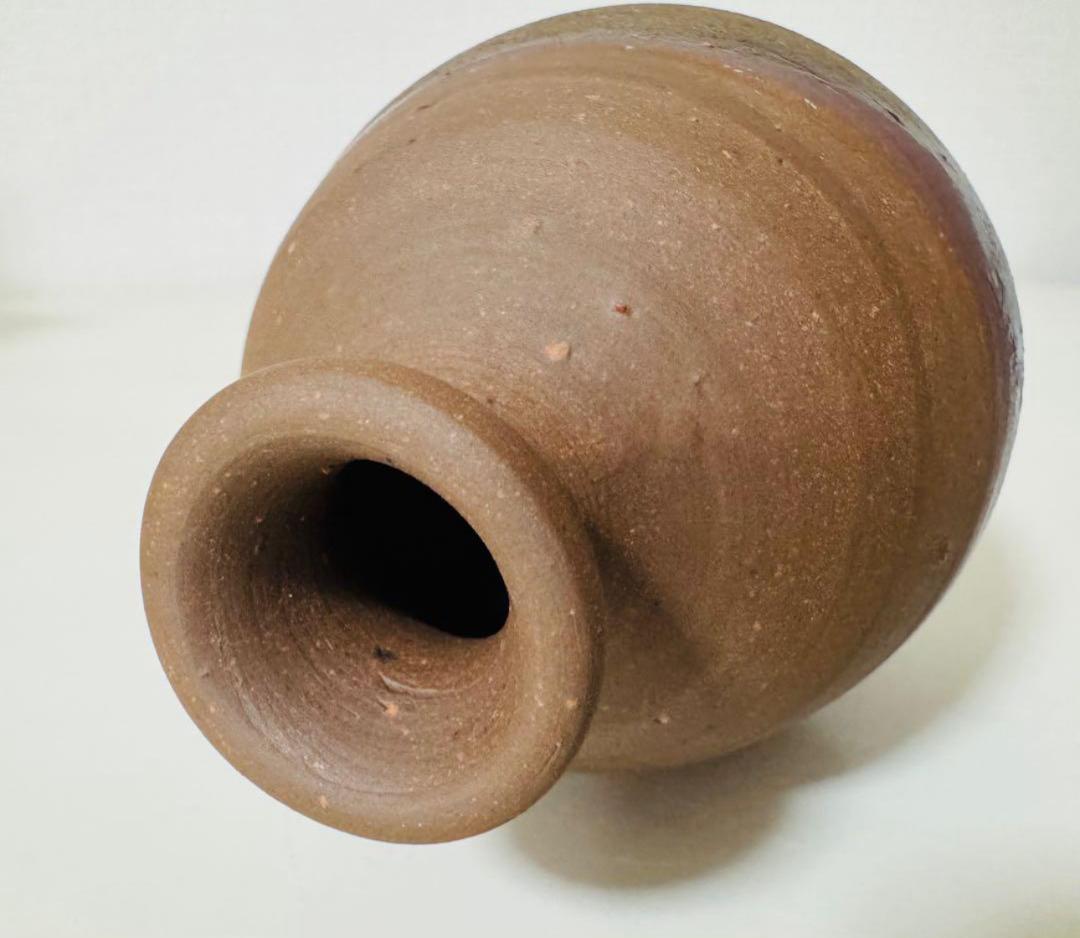 人間国宝 藤原雄 徳利 酒器 共箱 備前焼