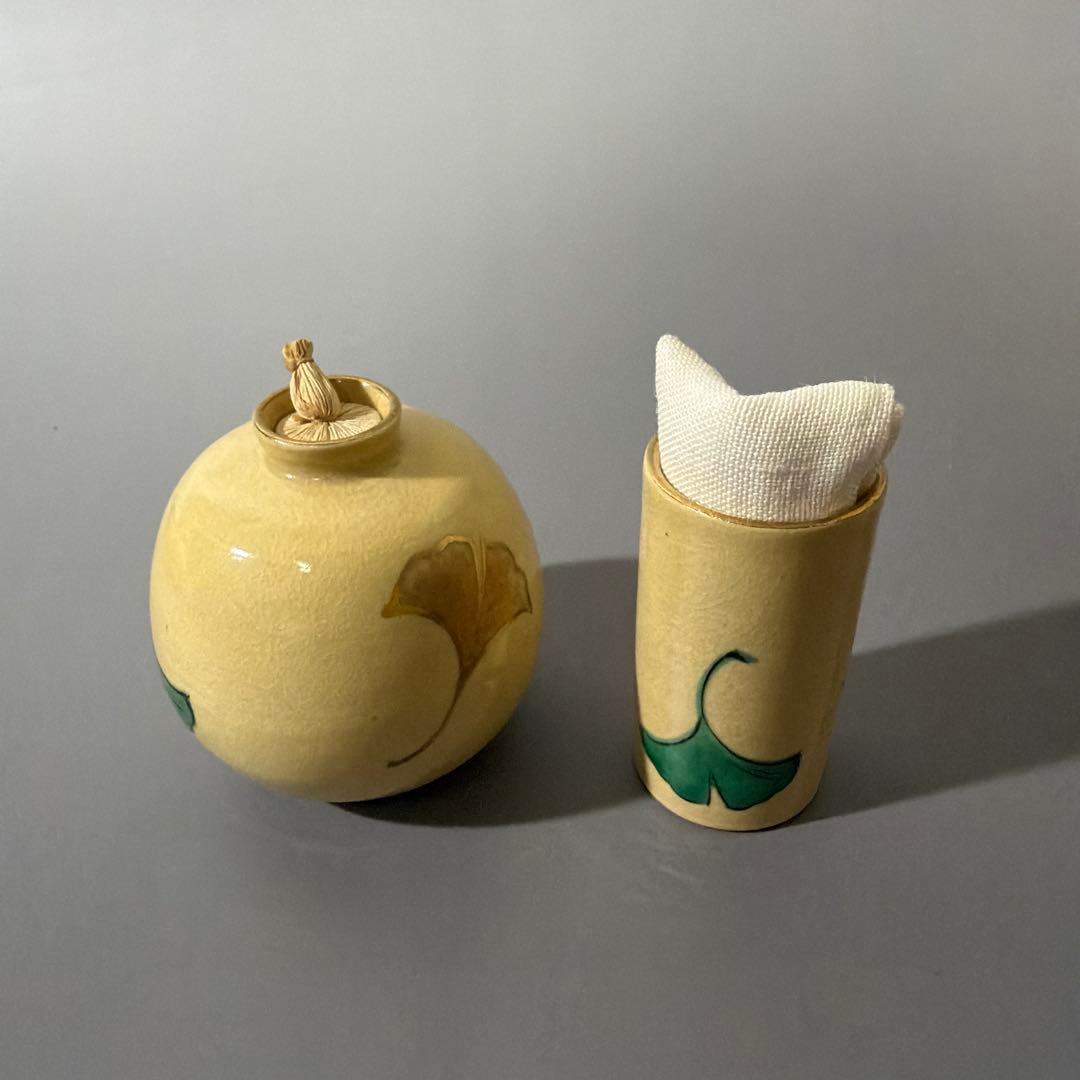 m*i様 茶道具 利休型 茶箱 吉祥紋茶碗(清閑寺) 器据 和敬板 解説書 他