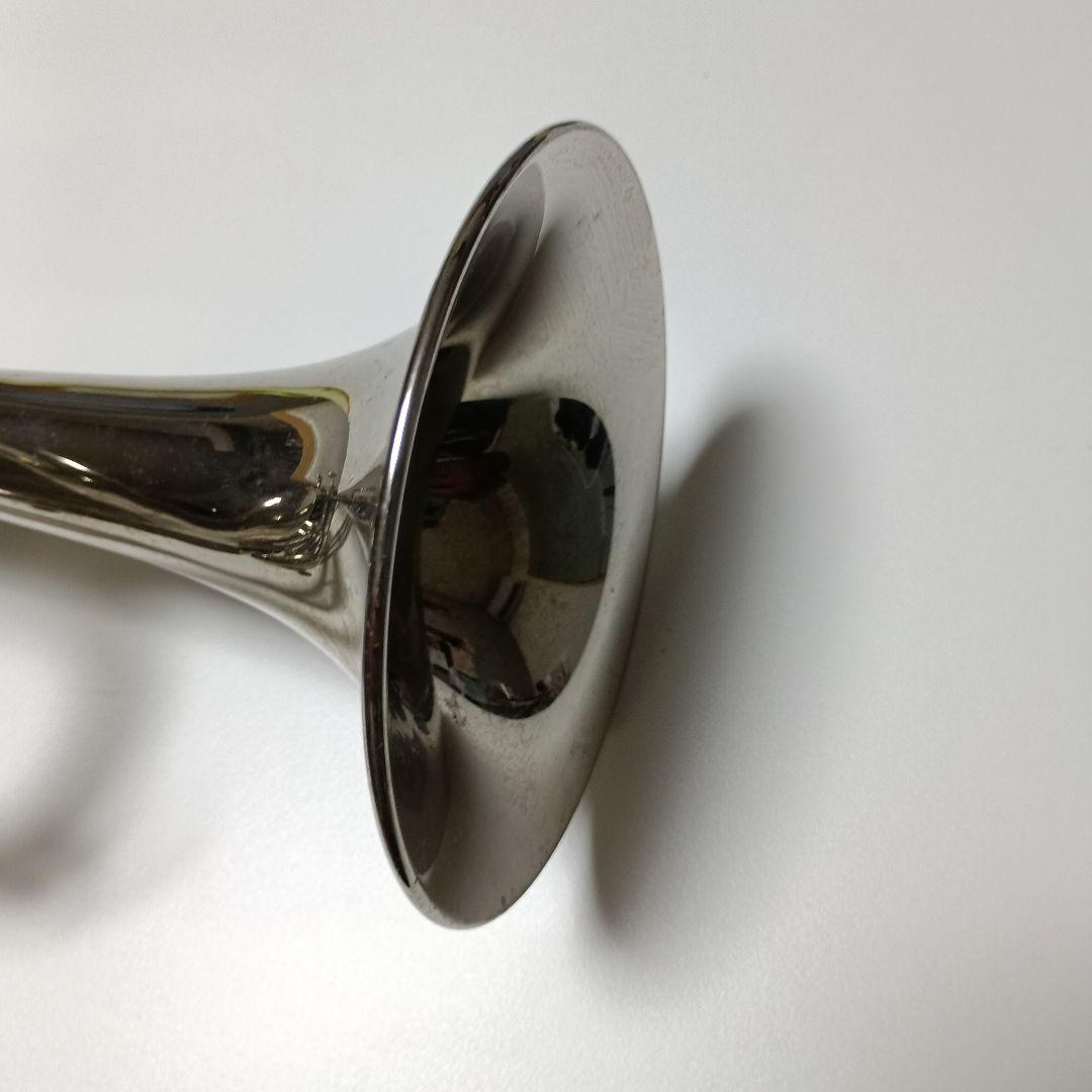 【ジャンク】YAMAHA YTR-135 シルバートランペット マウスピース無し