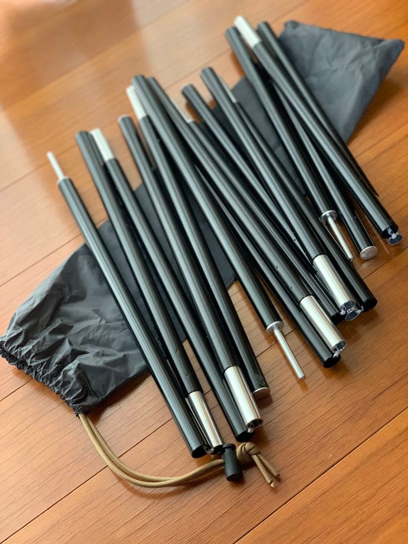 !BUNDOKソロベースEX インナー、前幕、二股フルセット