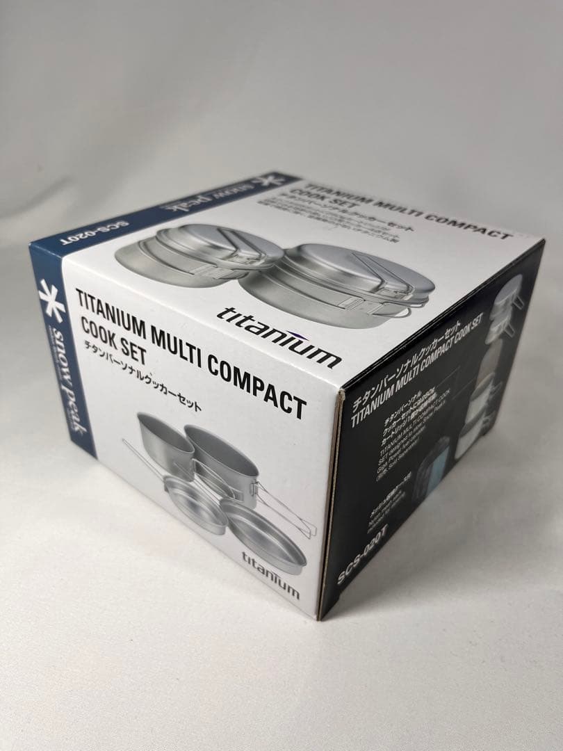 スノーピーク チタン マルチコンパクトクッカーセット SCS-020T 新品