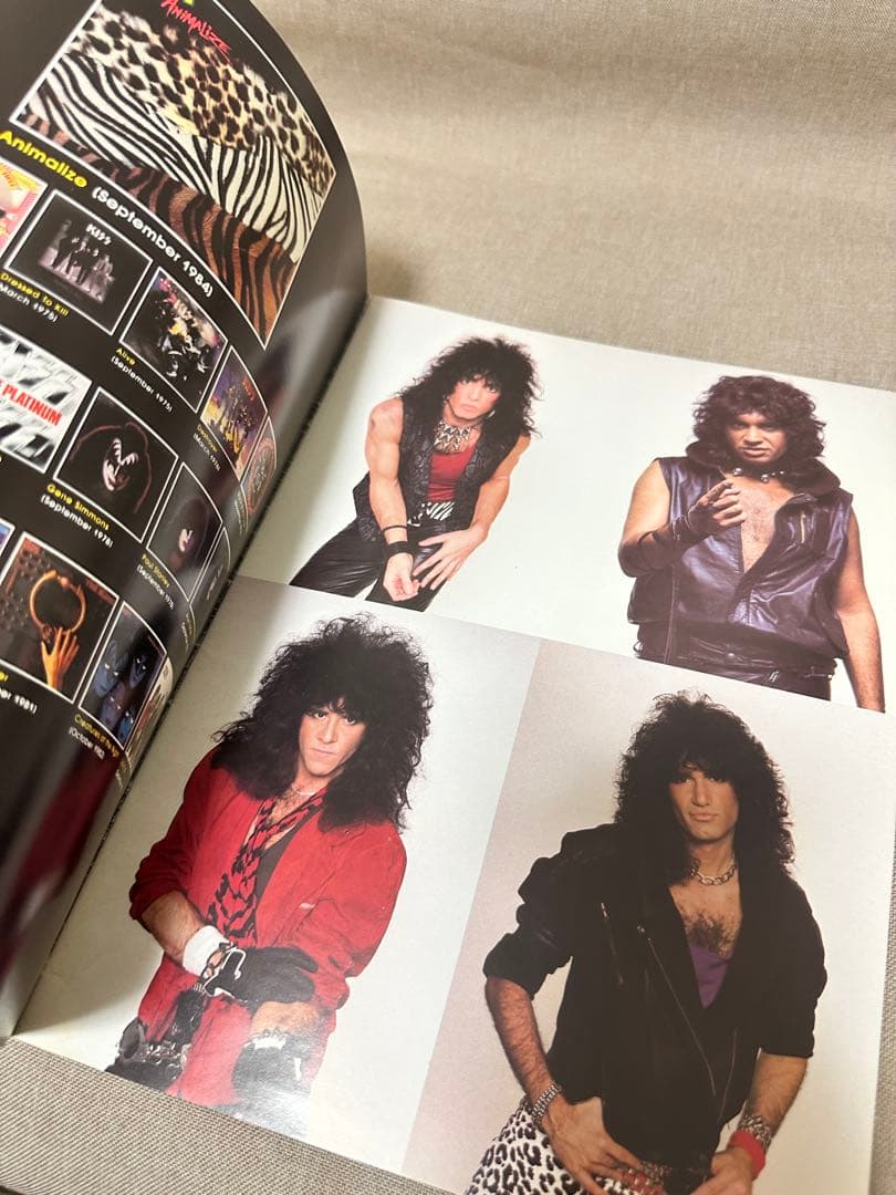 北米版KISS1984-85Animalize World tourツアーブック
