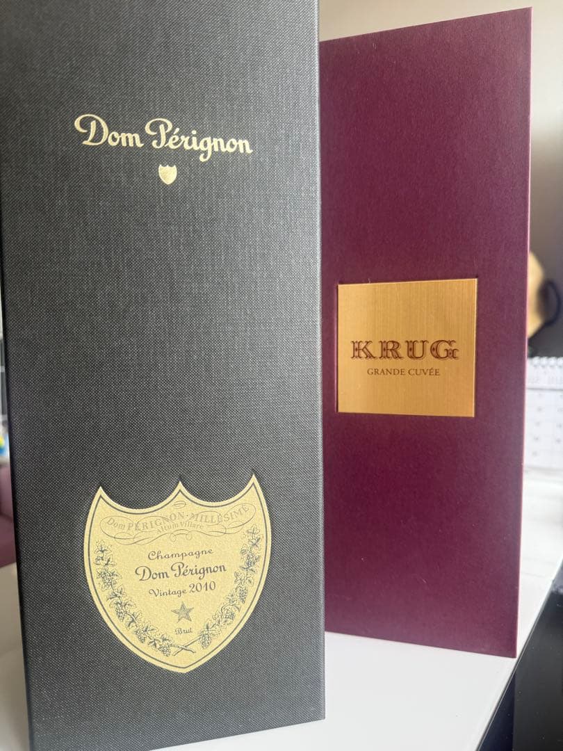 Krug Grande Cuvée.DomPérignon2010年ヴィンテージ