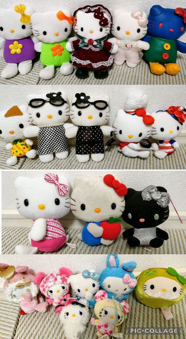 キティちゃん ぬいぐるみ まとめ売り ハローキティ激レア ヴィンテージ レトロ
