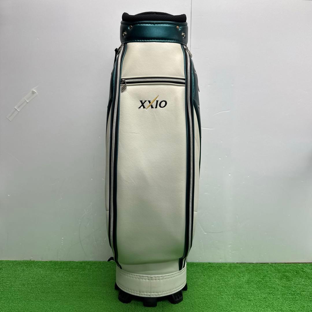 ゼクシオ XXIO ゴルフバック キャディバック　8インチ ホワイト　中古