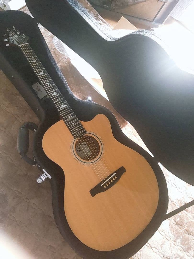 PRS SE A30E エレアコ　エボニー指板　 スプルーストップ単板