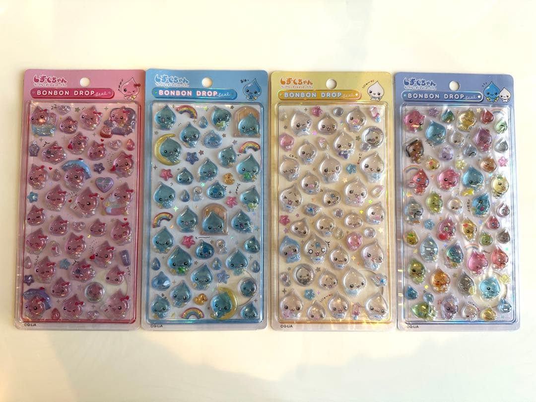 ボンボンドロップシール しずくちゃん 大 セット 正規品