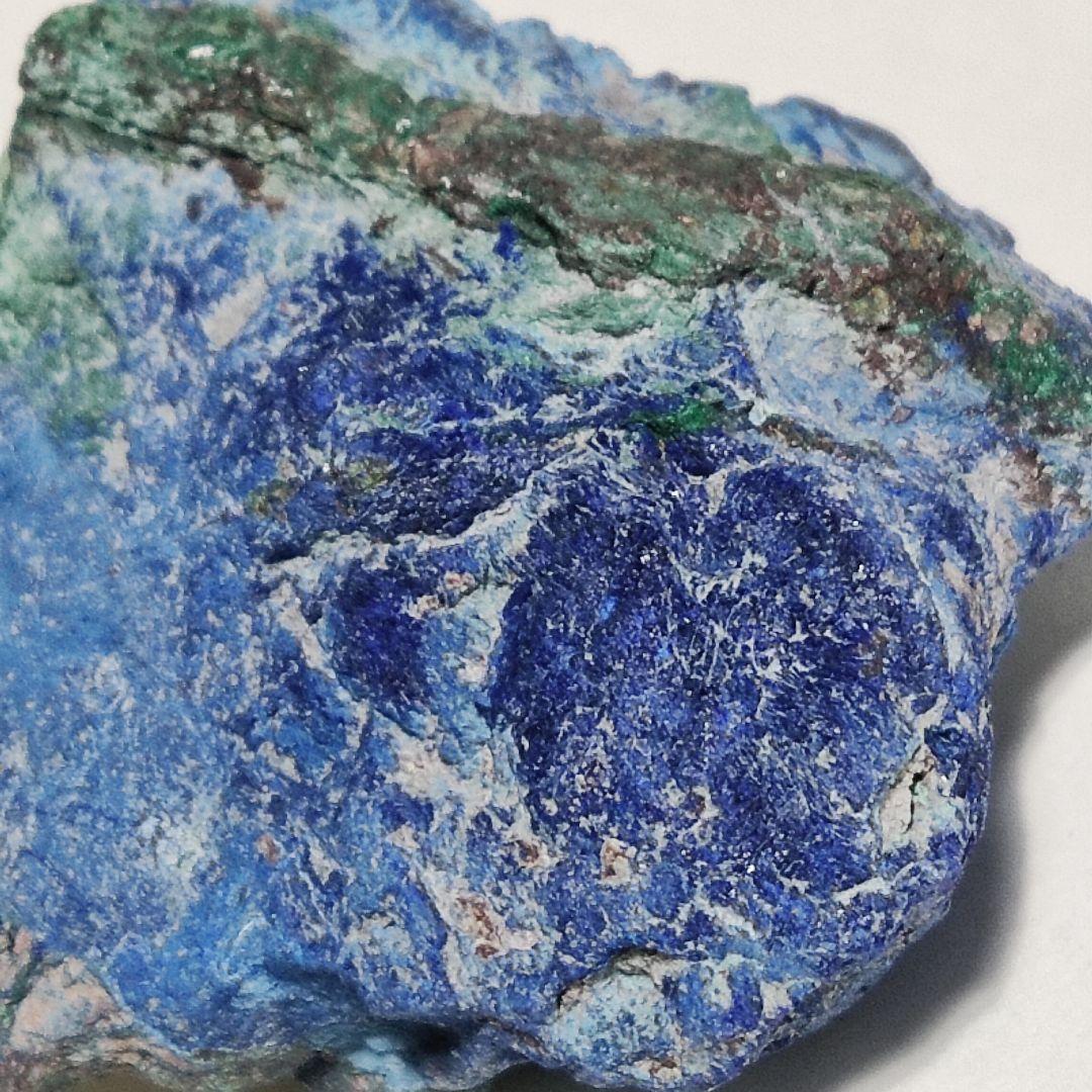 パワーストーン　天然石　アズライト＋マラカイト　112g　No.984