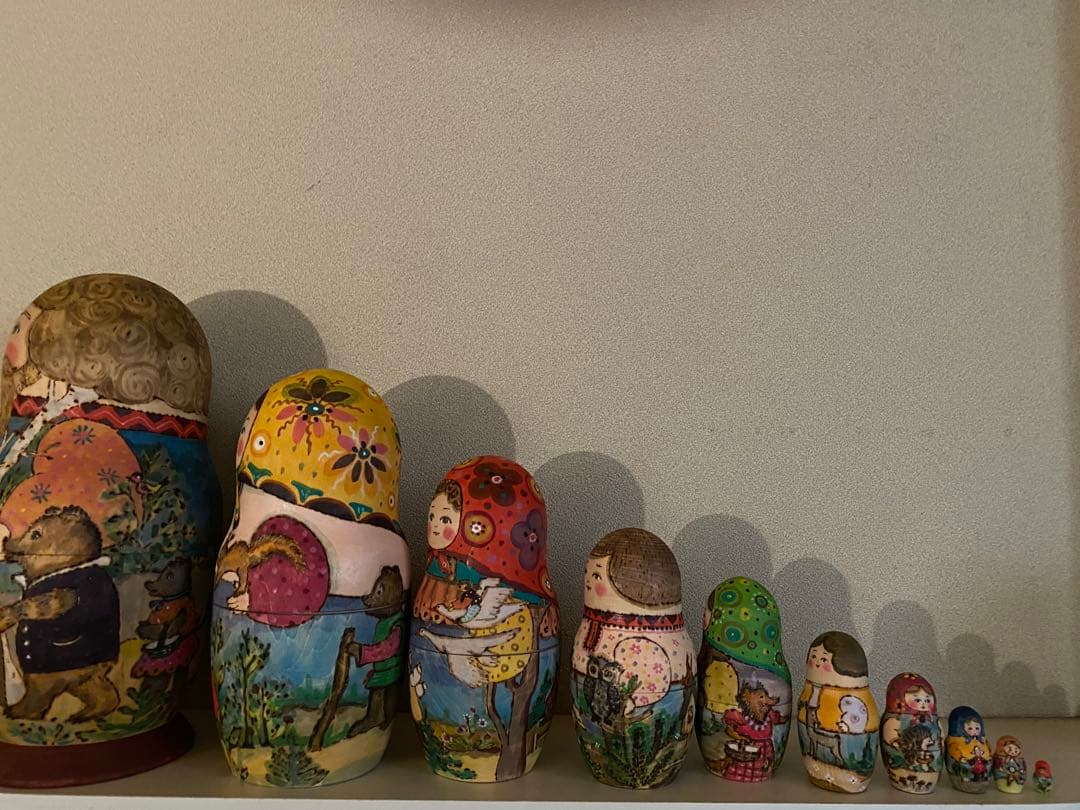 アーニャリャボアマトリョーシカ、作家マトリョーシカ、マトリョーシカロシア