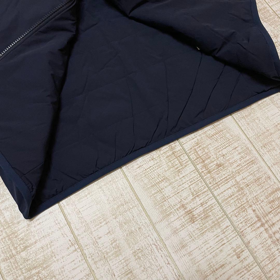 新品 キャロウェイ 長袖ブルゾン 中綿 撥水 フード付き ネイビー Lサイズ