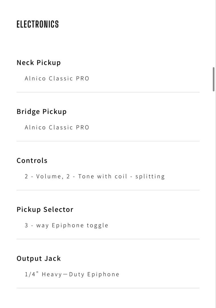 ギター Les Paul Classic Worn