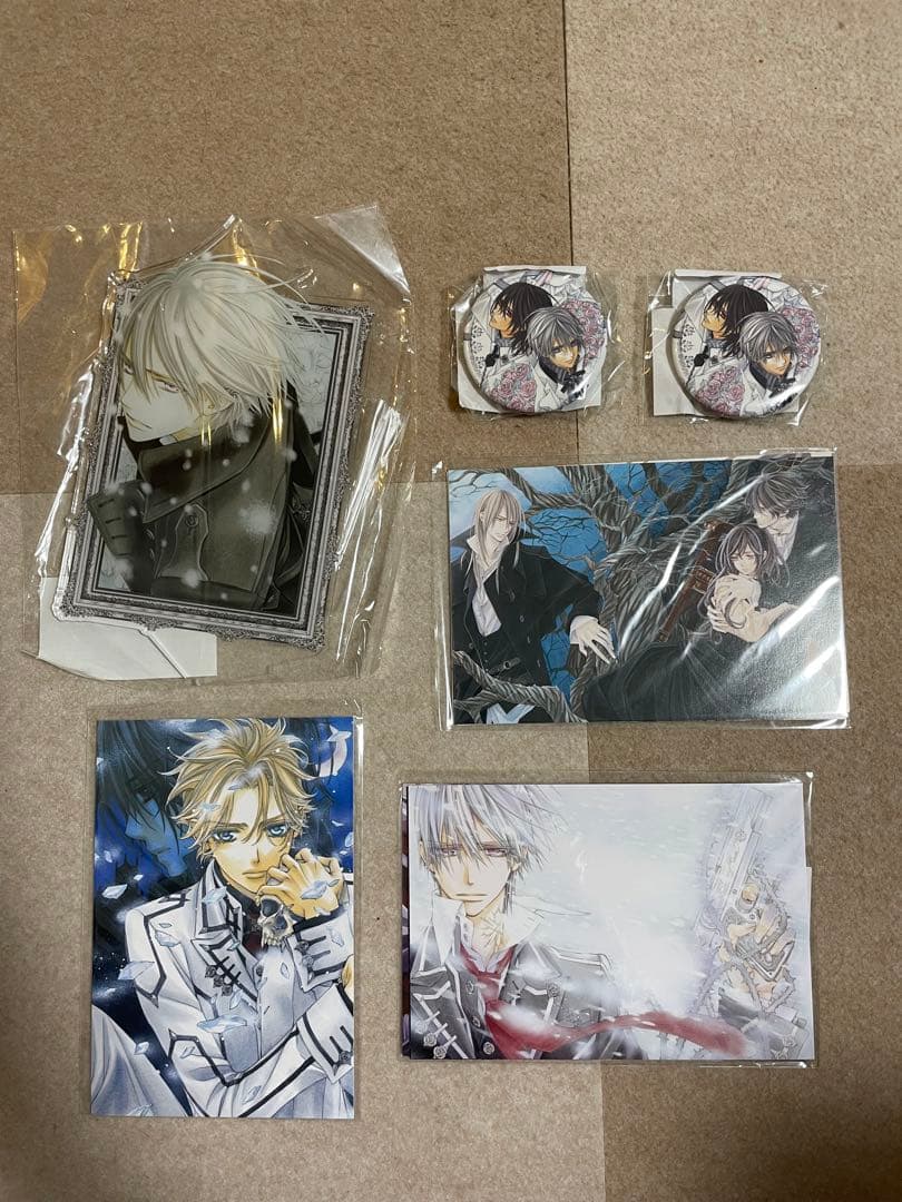 ヴァンパイア騎士　アクスタ　缶バッジ　セット