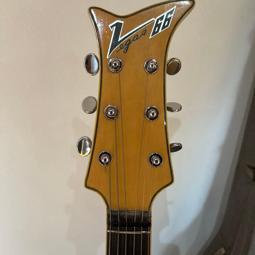 60年代製 美品 Teisco Vegas-66 フルアコ ビザールギター